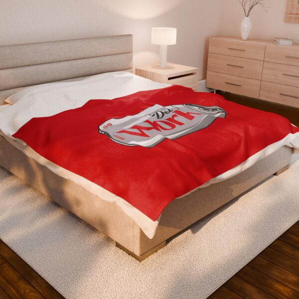Diet Delta POP ART Velveteen Plush Blanket - Image 12
