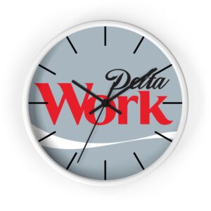 Diet Delta Wall Clock