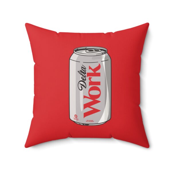 Diet Delta POP ART Square Pillow - Image 8
