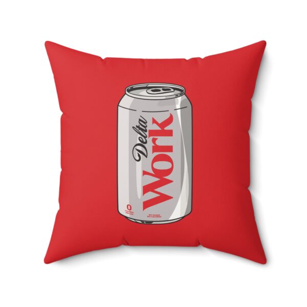 Diet Delta POP ART Square Pillow - Image 7