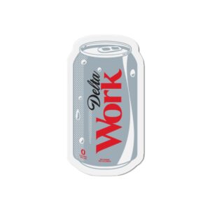 Diet Delta Die-Cut Magnets