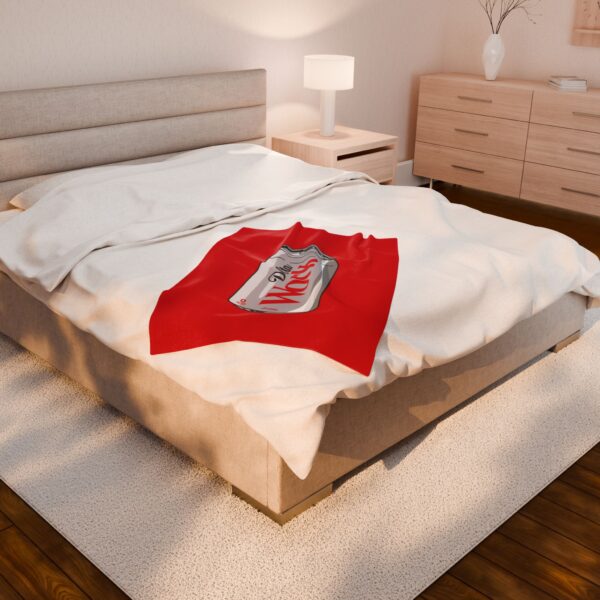 Diet Delta POP ART Velveteen Plush Blanket - Image 4
