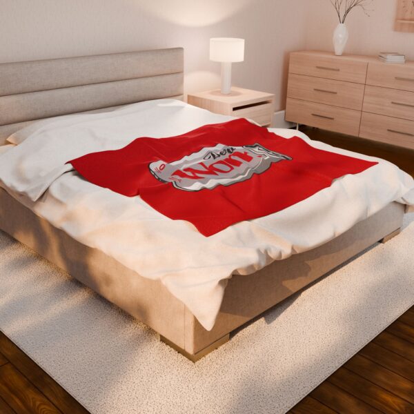 Diet Delta POP ART Velveteen Plush Blanket - Image 8